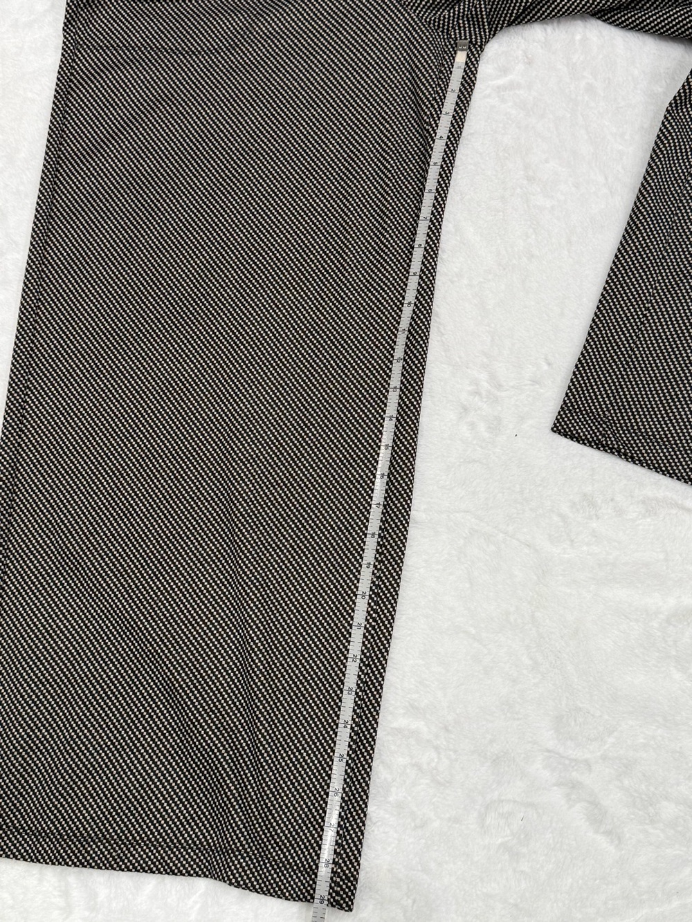 Max Studio Black & White Striped Sleeveless Jumpsuit - Picture 4 of 4